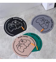 Siyah Renk Banyo Ve Mutfak Lavabo Koku Önleyici Gider Koruyucu Silikon Sızdırmaz Ped