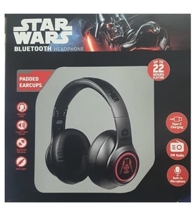 Star Wars Darth Vader Bluetooth Kulaklık Led Işıklı Mikrofonlu Kablosuz Radyolu Lisanslı SW-2021-DS