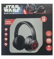 Star Wars Darth Vader Bluetooth Kulaklık Led Işıklı Mikrofonlu Kablosuz Radyolu Lisanslı SW-2021-DS (Siyah)