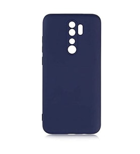 Coverzone Xiaomi Redmi Note 8 Pro ?le Uyumlu K?l?f Z-Mara Lansman Vieri Tam Koruma Arka Kapak Kamera Koruma �?k?nt?l? P�r�zs�z Y�zey Lacivert