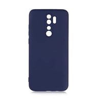Coverzone Xiaomi Redmi Note 8 Pro ?le Uyumlu K?l?f Z-Mara Lansman Vieri Tam Koruma Arka Kapak Kamera Koruma �?k?nt?l? P�r�zs�z Y�zey Lacivert