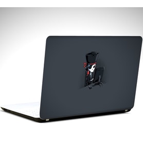 Bilgilsayar Korsanı Laptop Sticker 15.4 inch (37X26CM)