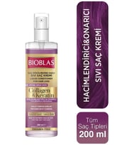 Bioblas Collagen & Keratin Saç Dökülmesine Karşı Sıvı Saç Kremi