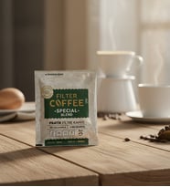 Pratik Tek Kullanımlık Filtre Kahve %100 Arabica Pratik Filtre Kahve - Special Blend Tek Kullanımlık Hazır Poşet 6g - Hızlı Kahve Keyfi