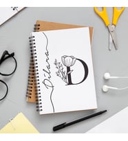İsim Baskılı Defter Kişiye Özel