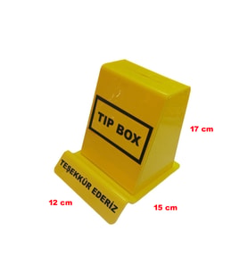 sarıtip box bahşiş kutusu