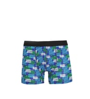 Akbeniz Erkek Penye Likralı Desenli Boxer 40118
