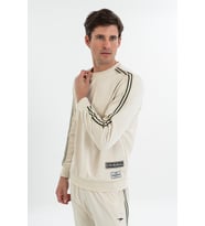 Maraton Comfort Erkek Bisiklet Yaka Taş- Sweatshirt