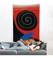 Alexander Calder - Büyük Kaya Duvar Örtüsü - Big Boulder-8079
