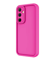 Galaxy A35 Kılıf Kamera Korumalı Ananas Silikon Kapak (Pembe)