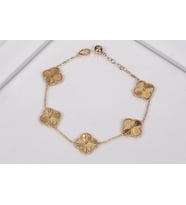 çelikoğlu kuyumculuk 14 ayar altın van cleef bileklik 6,40 gr