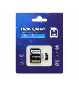 ELBA High Speed 8GB A1 V10 U1 Micro Hafıza Kartı Class10