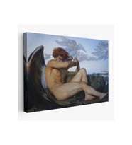 Alexandre Cabanel Fallen Angel's Eyes Duvar Sanatı Klasik Sanat Tablo-5385