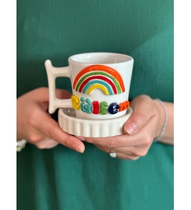 GÖKKUŞAĞI İSİMLİ MUG (Krem)
