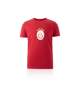 Galatasaray Orijinal 4 Yıldız Kırmızı T-Shirt