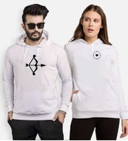 Tshirthane Ok Hedef Sevgili Kombinleri Kapüşonlu Kombini (Tek Ürün Fiyatıdır.)