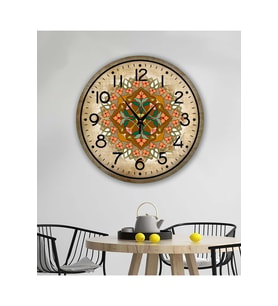 bilge Tasarım Retro Duvar Saati 40 x 40 CM (Karışık)