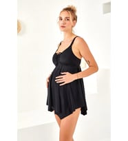 Lapieno Hamile Tankini 4502 (Siyah)