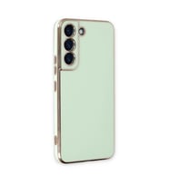 Samsung Galaxy S22 Plus Kılıf Volet Silikon - Açık Yeşil