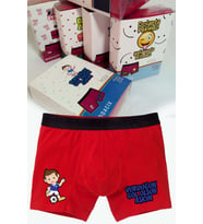 Vurduğun Gol Olsun Boxer (Kırmızı)