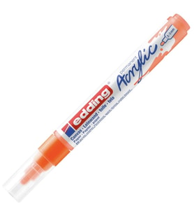 Edding Akrilik Markör Orta Uçlu E-5100 Fosforlu Turuncu 066