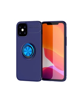 İphone 12 Mini Kılıf Range Yüzüklü Silikon - Mavi