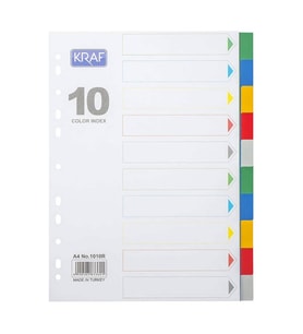 Kraf Separatör 10 Renk 