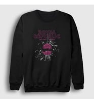 Presmono Unisex Siyah Disco Royal Republic Sweatshirt 378519tt