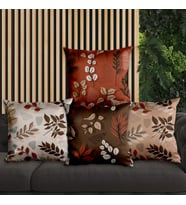 eJOYA Çiçek Tasarımlı 4'lü Yastık İçi Ve Kırlent Kılıfı 45cm 113697