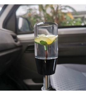 Vites topuzu sarı çiçek görünümlü 10 cm / ICVI215