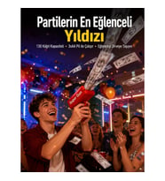 Mey İthalat® Partiler ve Sosyal Medya İçerikleri İçin Etkili Kâğıt Atma Oyuncağı Yeni Nesil