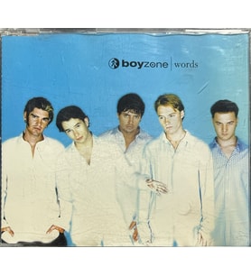 (Plak Değildir CD dir) CD Boyzone Words Maxi Single CD (Karışık)