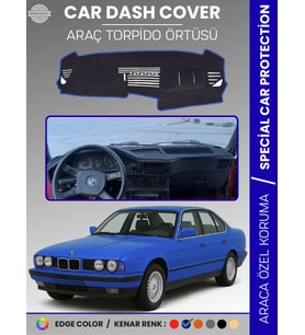 BMW E34 5 SERİSİ (1988-1996) Torpido Örtüsü Panel Koruma Torpido Koruma Tam Uyum Çatlamayı Önler