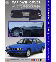 BMW E34 5 SERİSİ (1988-1996) Torpido Örtüsü Panel Koruma Torpido Koruma Tam Uyum Çatlamayı Önler