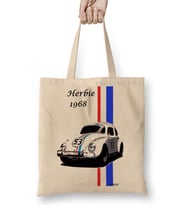 Herbie 1968 Araba Bez Çanta Uzun Saplı