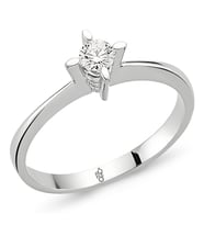 0.30 Ct Tektaş Pırlanta Yüzük  RM30056 (Çok Renkli)