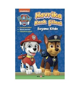 Paw Patrol - Havrika Renk Şöleni Boyama Kitabı Beta Kids