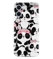 Oppo Reno 14F Kılıf Boutique Baskılı Resimli Uykucu Pandalar Pcode -087