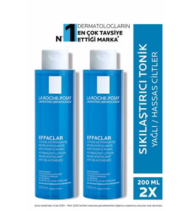 La Roche Posay Effeclar TONİK 200 ml 2li Set