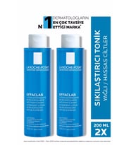 La Roche Posay Effeclar TONİK 200 ml 2li Set