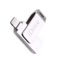 iphone Uyumlu 128gb Usb Flash bellek idrive taşınabilir disk (Metal)