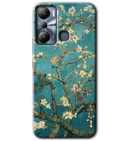 İnfinix Hot 20i Kılıf HD Desen Baskılı Kılıf - Almond Blossom