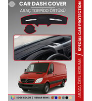 MERCEDES SPRINTER W906 (2006-2018) Torpido Örtüsü Premium Torpido Koruma Özel Kesim UV Koruma
