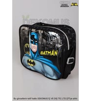 YENİ SEZON LİSANSLI BATMAN BESLENME ÇANTASI (Siyah)