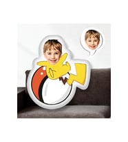 Kişiye Özel Fotoğraflı Pokemon Yastık 115248 30 cm