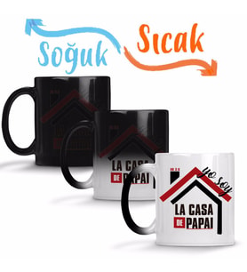La Casa De Papai Sihirli Kupa Bardak Porselen
