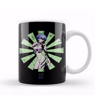 Rei Evangelion Retro Japanese Kupa Bardak Porselen