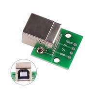 USB Type B To Dip Çevirici Pcb Usb Haberleşme Deney Prototip 5V