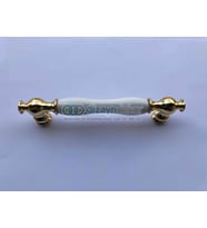 160 Mm. Kayı Porselen Kulp Parlak Altın
