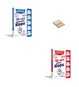 ORİGAMİ 10. Sınıf Matematik ve Kimya Soru Bankası + Telefon Standı